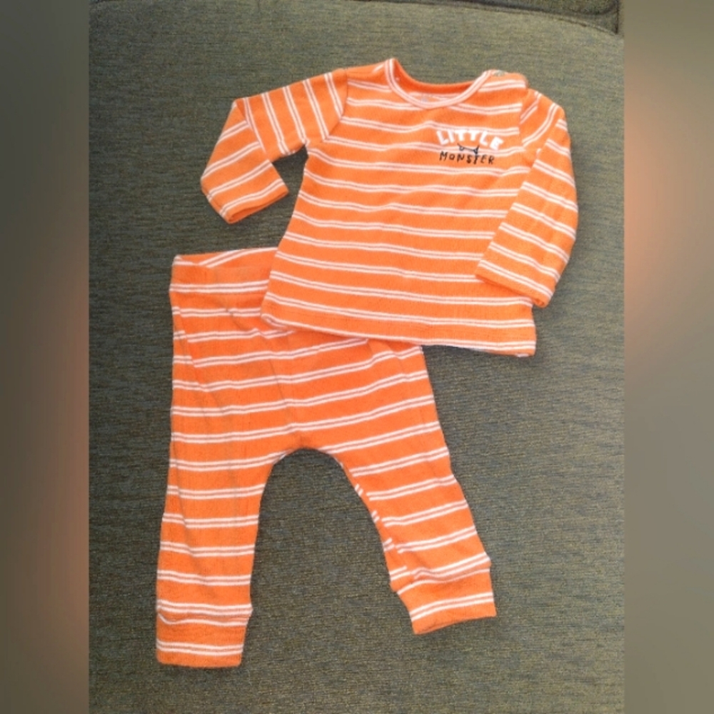 Carter's little monster infant Halloween pajamas